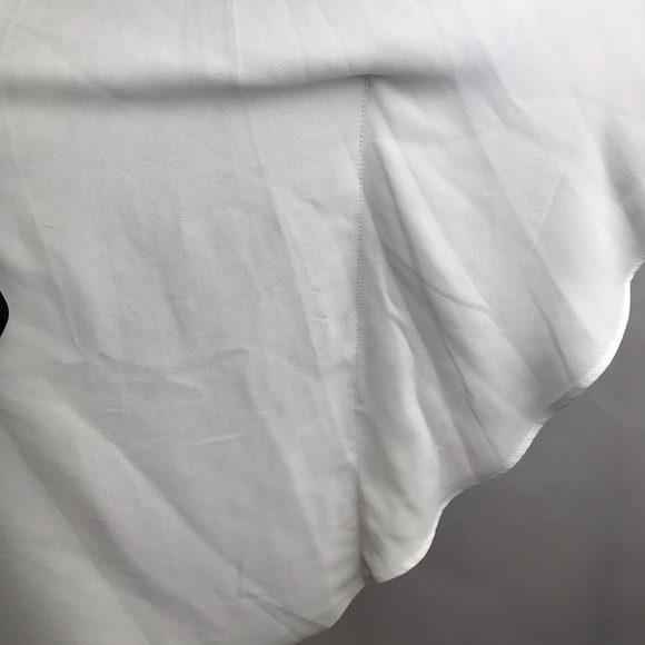 Nygard Women’s Chiffon Sherr Bat Wing Black Blouse - Picture 4 of 6